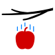 falling apple