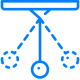 stylized motion of pendulum