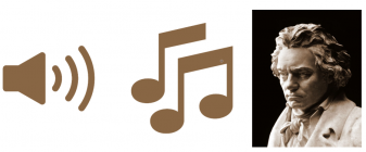 from sound via notes to Beethoven