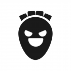 evil mask icon